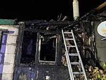 В Аксайском районе горел  частный дом