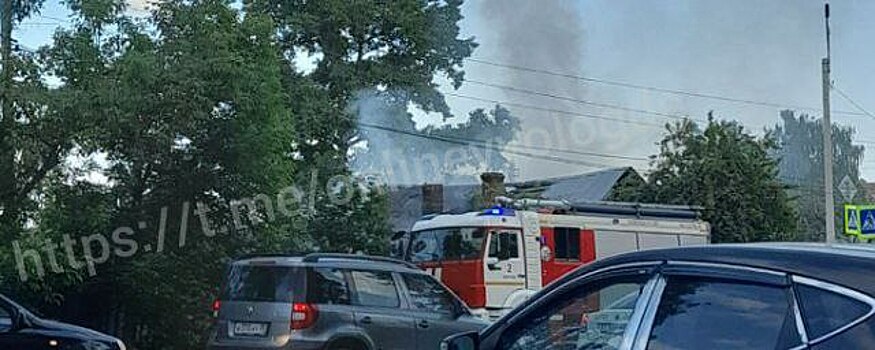 В Вологде повторно загорелся деревянный дом, не исключается версия о поджоге