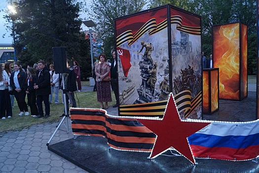 В Волжском открыли арт-объект к 80-летию Победы
