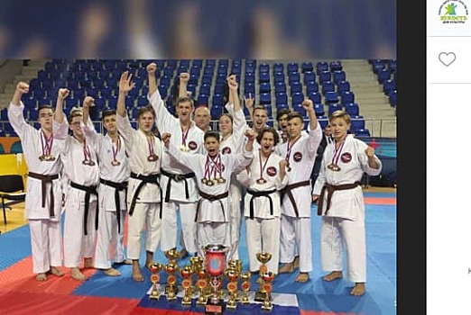 Воспитанники студии карате на Шушенской заняли третье место на чемпионате мира