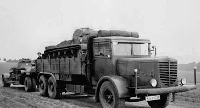 Лучшие танковозы Büssing и Faun, которые использовал Третий рейх