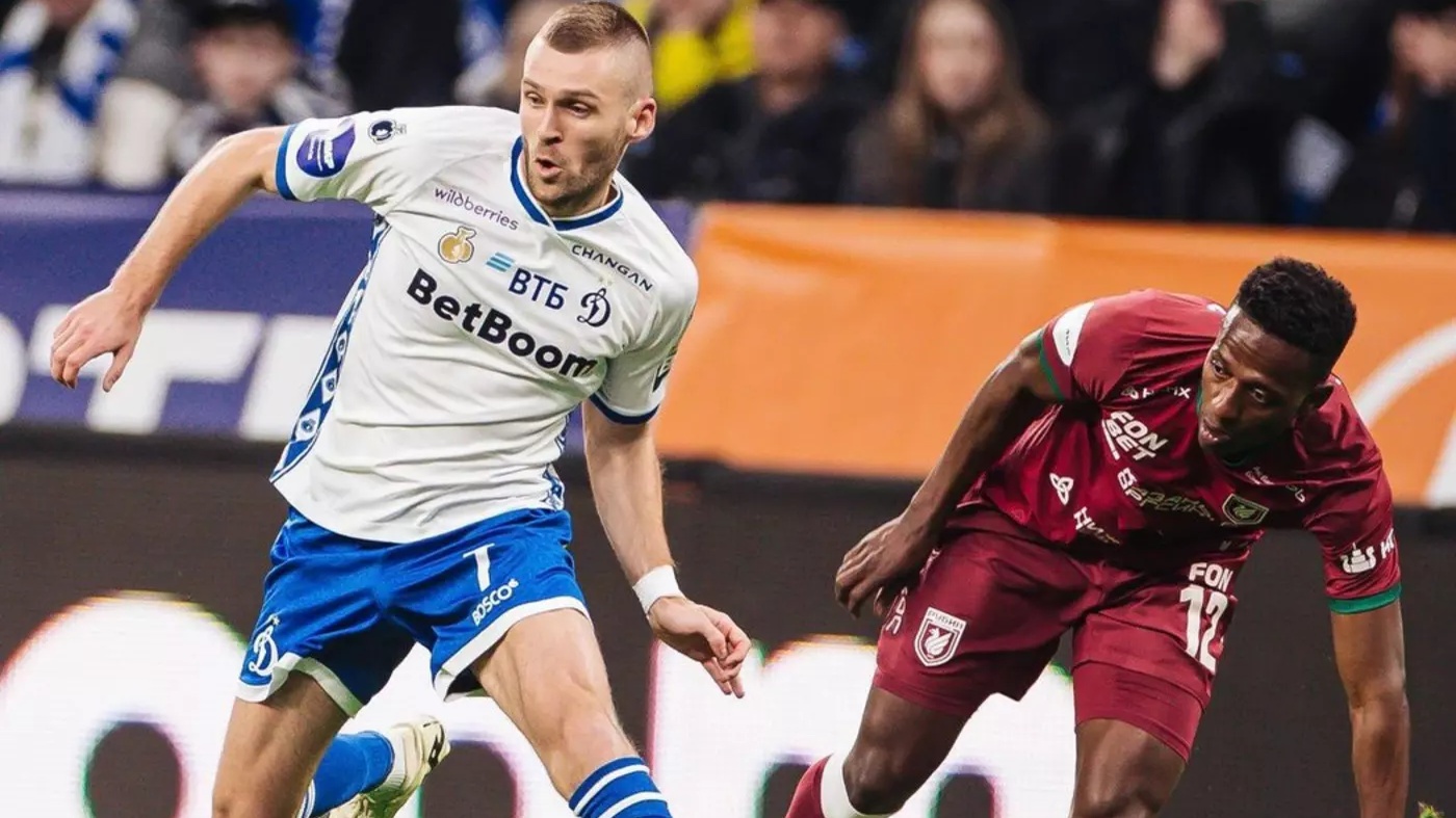 «Динамо» потерпело домашнее поражение от «Рубина»