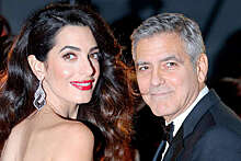 Актеров Джорджа и Амаль Клуни засняли на ужине с родителями в Нью-Йорке