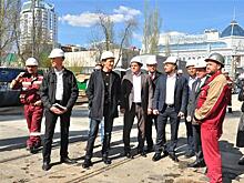 Депутаты губернской думы проинспектировали строительство новой станции метрополитена в Самаре