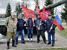 Жители поселения Киевский посетили торжественное открытие «Вахты Памяти»