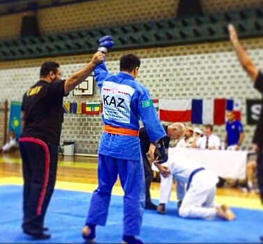 Казахстанец одним ударом завершил бой на соревнованиях в Хорватии