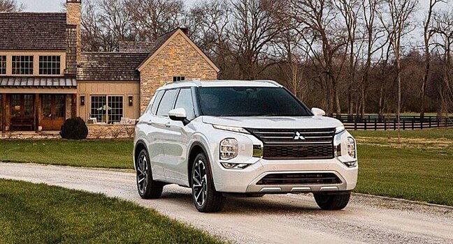 Mitsubishi запатентовала новый Outlander для России