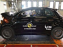 Электрический Fiat 500 Electric получил 4 звезды в краш-тесте Euro NCAP