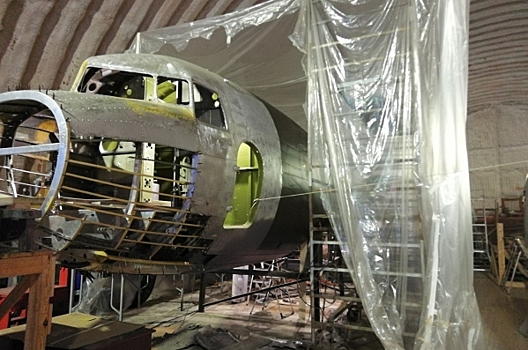 В Красноярске в 2024 году завершат реставрацию легендарного самолета «Борт Тюрикова»