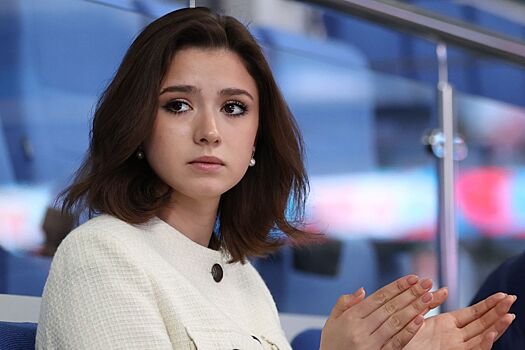 Камила Валиева и Никита Нестеров вместе посетили кубковый матч ЦСКА — «Зенит»