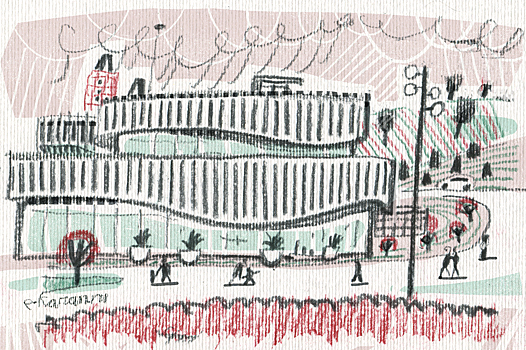 Гастрокомплекс «Кайт» на набережной не открылся, а пока только приоткрылся