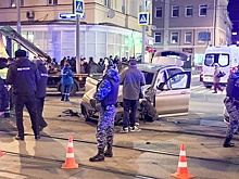 Число пострадавших в ДТП с BMW у Павелецкого вокзала в Москве выросло до шести