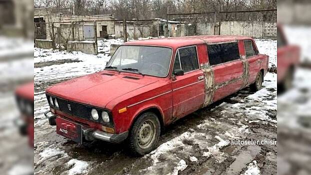 В продаже появился лимузин ВАЗ-2106 с бильярдом в салоне