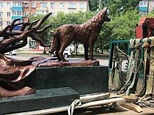 Первый памятник собаке появился в Хабаровском крае