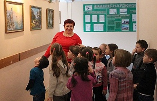 Воспитанники дошкольного отделения Василек побывали на экскурсии в школе №2073