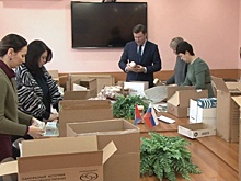 Сотрудники аппарата Калужской городской думы отправили подарки бойцам в зону СВО