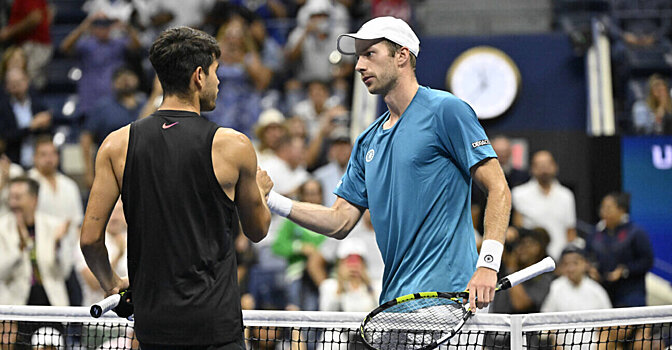 Поражение Алькараса от ван де Зандшульпа на US Open – главная сенсация сезона на ТБШ по версии ATP