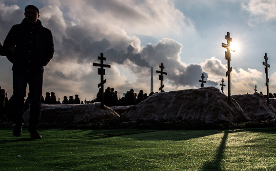 В России резко возросло число похоронных компаний