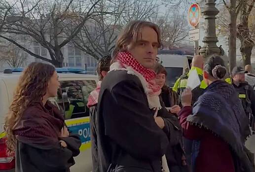 Пропалестинские активисты попытались захватить студию телеканала