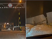 Фуры ездят через забор: мигранты сделали новую дорогу до дисбата на Хилке