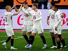 «Лилль» разгромил «Лорьян» в гостях – 7:1. У Пардо и Игамана дубль, у Перро 1+1, Жиру не играл