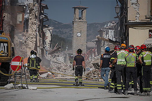 Россия поможет Италии в устранении последствий землетрясения
