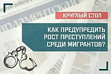 «Как предупредить рост преступлений среди мигрантов?»