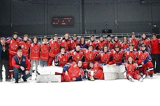 Хоккейный ЦСКА‑2009 выиграл первенство России