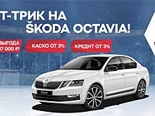 Хет-трик от Медведь-Восток на Škoda Octavia!