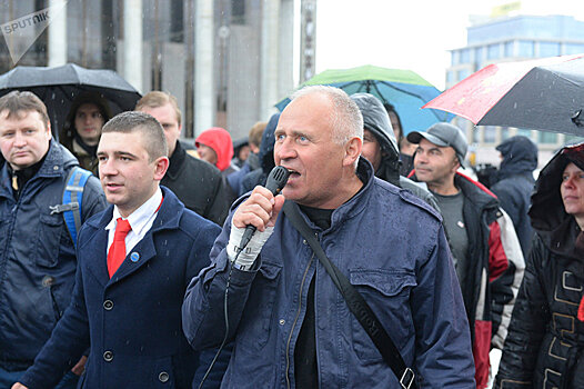 Акция "Марш нетунеядцев" проходит в Минске
