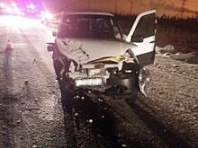 Под Саратовом "Гранта" протаранила "Газель" с девятью пассажирами