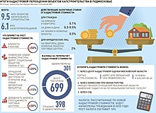 В Подмосковье подвели итоги кадастровой переоценки недвижимости