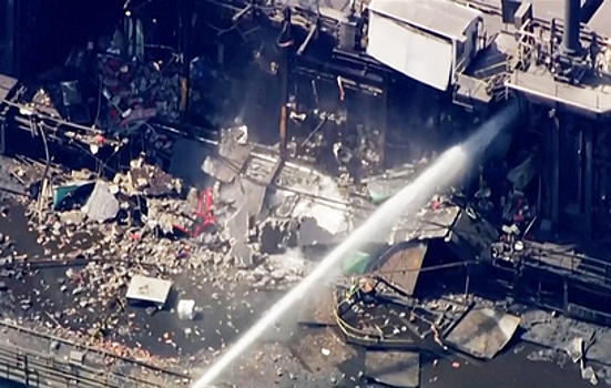 На одном из крупнейших металлургических предприятий США прогремела серия взрывов