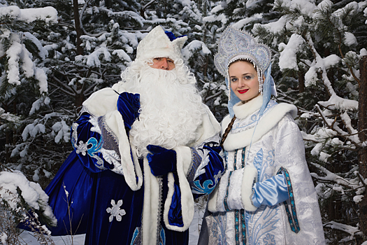 В России появилась услуга вызова Деда Мороза и Снегурочки с антителами