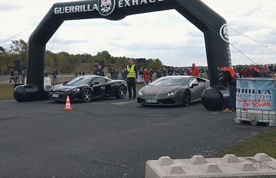 McLaren 650S, Mercedes-AMG GT R и Lamborghini Huracan схлестнулись на трассе, чтобы выяснить кто же быстрей