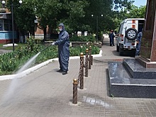 Дезинфекция общественных пространств проводится во всех 55 муниципалитетах Дона