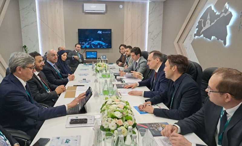 На «KazanForum-2024» глава Мордовии встретился с делегациями ОАЭ, Катара и Туниса