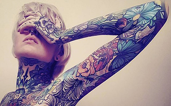 Татуировки в подмышках: самый модный тренд 2017