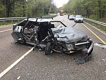 Пенсионерка за рулем иномарки устроила лобовое ДТП на трассе «Дон» в Краснодарском крае