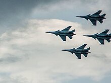 Как на юге России военные летчики провели парад Победы