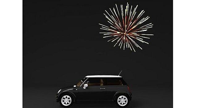 Фейерверк поможет найти вашу машину