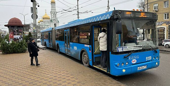 «Автобусы-гармошки» вышли на маршруты №№ 16 и 71 в Ростове