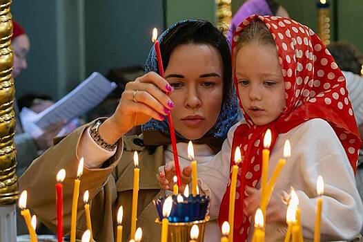 Назван процент верующих россиян