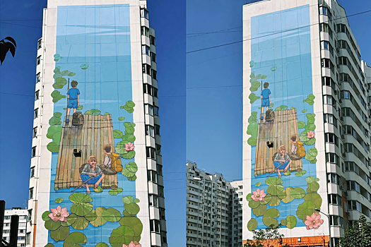 Стены «Кристалла» в Лефортове расписали модные художники