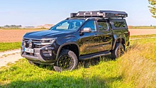 Volkswagen превратил новый Amarok в брутальный внедорожный кемпер