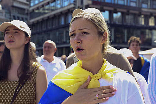 РБК-Украина: родственники пленных военных ВСУ провели митинг в Киеве