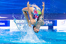 Синхронное плавание. Чемпионат мира. Люи Ван и Цяньи Ван выиграли золото в технической программе дуэтов