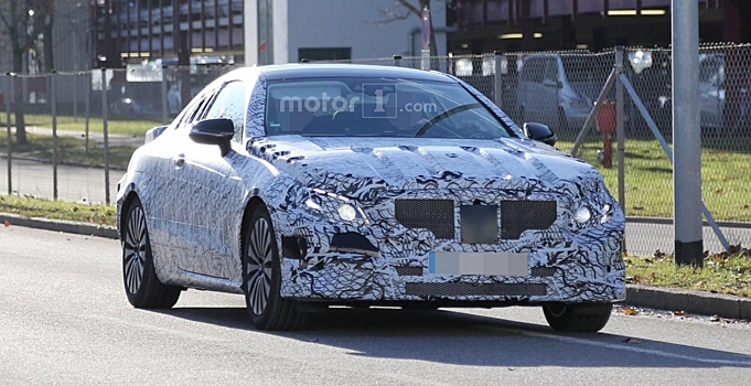 Фотошпионы сняли купе Mercedes-Benz E-Class 2017