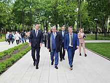 Воронежский парк «Орленок» проинспектировали губернатор и мэр