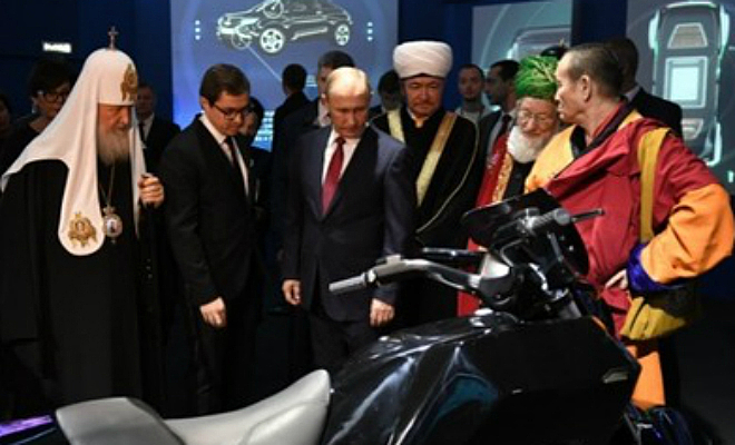 Мотоцикл Путина: глава страны выбрал новый ИЖ